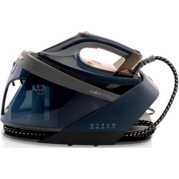 ორთქლის უთო ETA ETA129090000 Steamio, 2200W, 1.5L, Steam Iron, Black