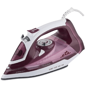 ორთქლის უთო ETA ETA126990000 TIARA II, 2400W, 0.45L, Steam Iron, Red