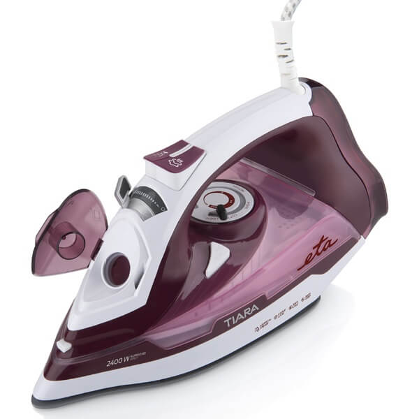 ორთქლის უთო ETA ETA126990000 TIARA II, 2400W, 0.45L, Steam Iron, Red