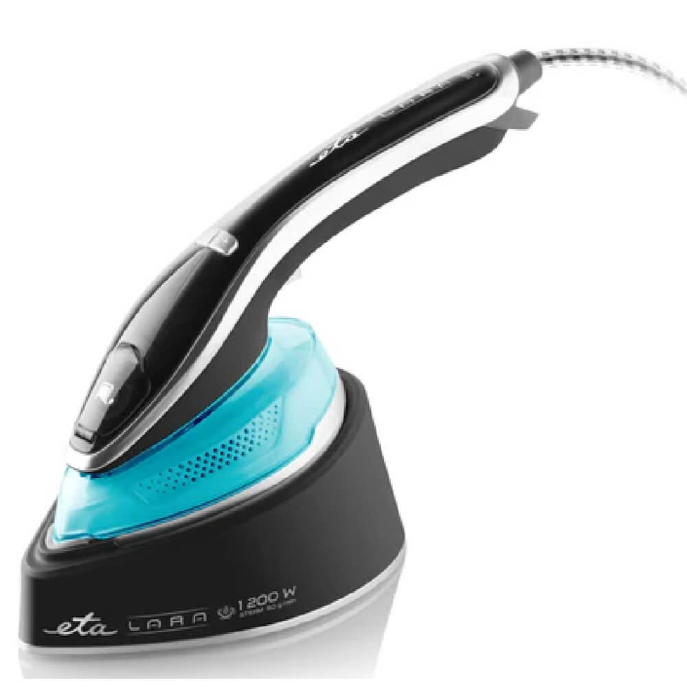 ორთქლის უთო ETA ETA127090000 LARA, 1200W, 0.15L, Steam Iron, Black/Blue