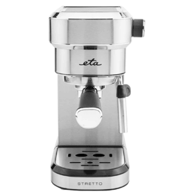 ყავის აპარატი ETA ETA218090000 Stretto, 1350W, 0.75L, Coffee Machine, Silver