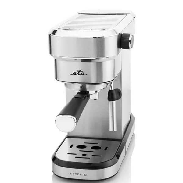 ყავის აპარატი ETA ETA218090000 Stretto, 1350W, 0.75L, Coffee Machine, Silver