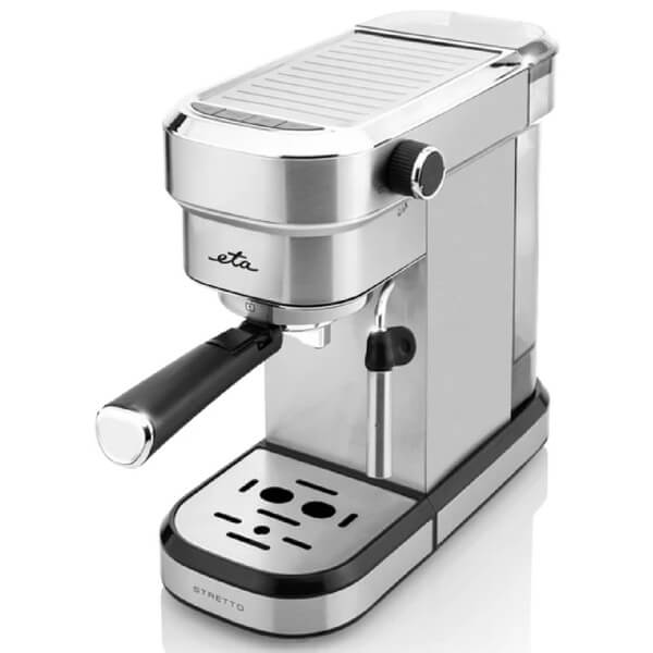 ყავის აპარატი ETA ETA218090000 Stretto, 1350W, 0.75L, Coffee Machine, Silver