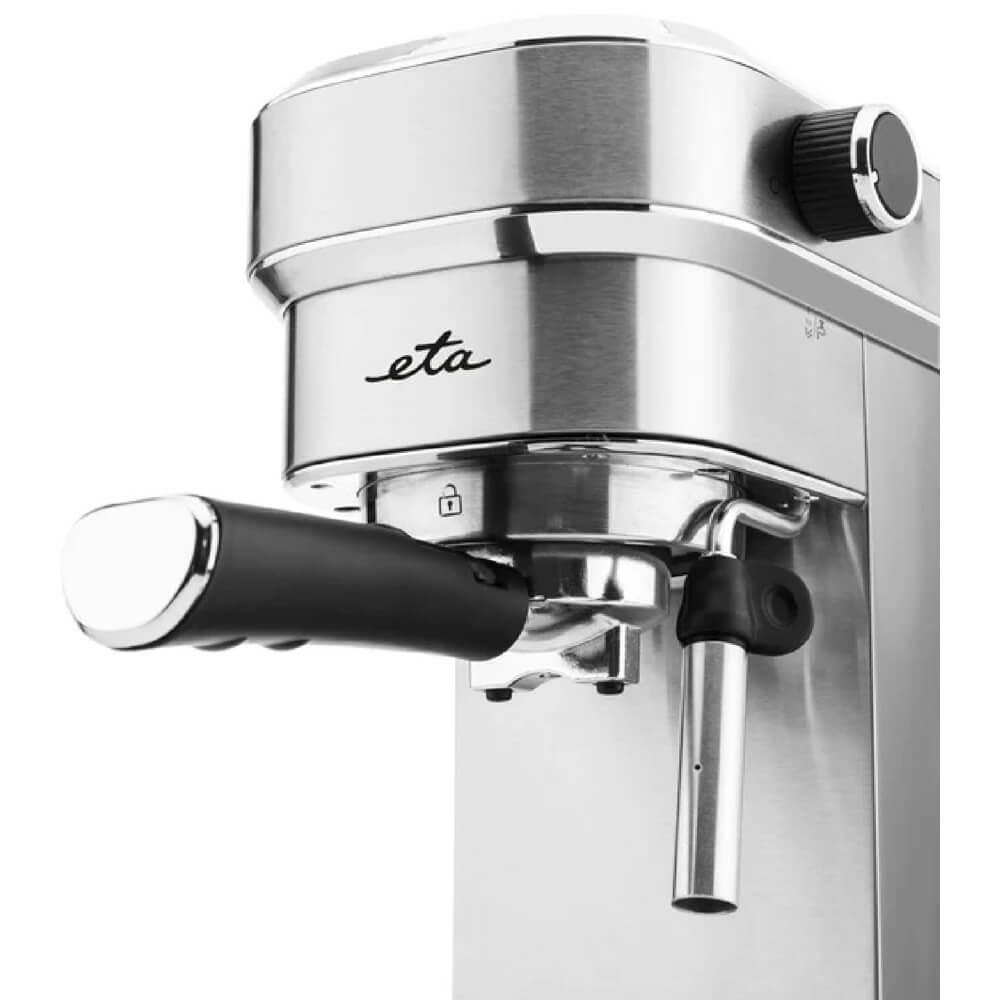 ყავის აპარატი ETA ETA218090000 Stretto, 1350W, 0.75L, Coffee Machine, Silver