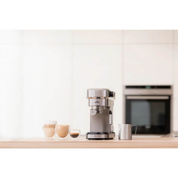 ყავის აპარატი ETA ETA218090000 Stretto, 1350W, 0.75L, Coffee Machine, Silver