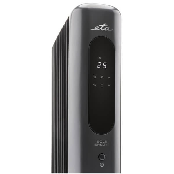 ზეთის რადიატორი ETA ETA262590000 Sole Smart, 2500W, Oil Radiator, Black