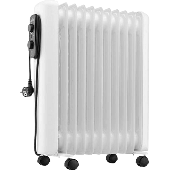 ზეთის რადიატორი ETA ETA162590000 CALIDO, 2500W, Oil Radiator, White