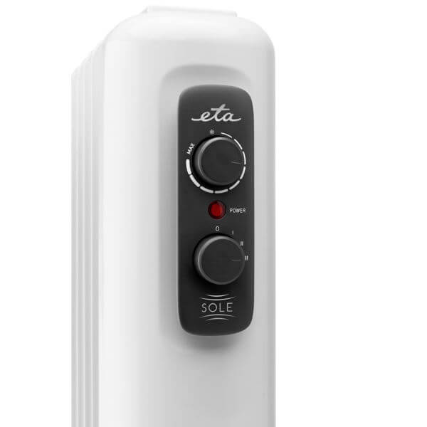 ზეთის რადიატორი ETA ETA162590000 CALIDO, 2500W, Oil Radiator, White