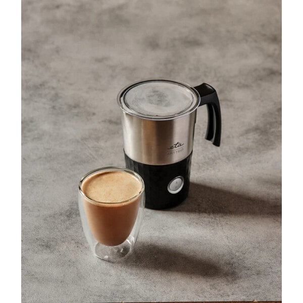 რძის ამომყვანი ETA ETA418990000 Artteo, 550W, 0.3L, Milk frother, Black/Silver