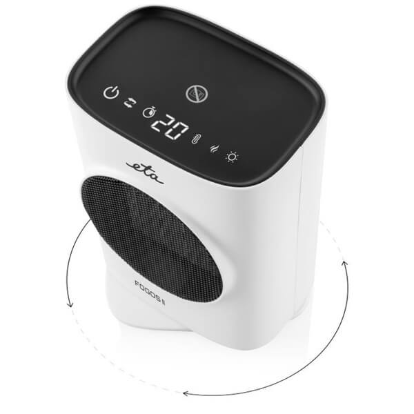 თბოვენტილატორი ETA ETA462390000, 1500W, Fan Heater, White