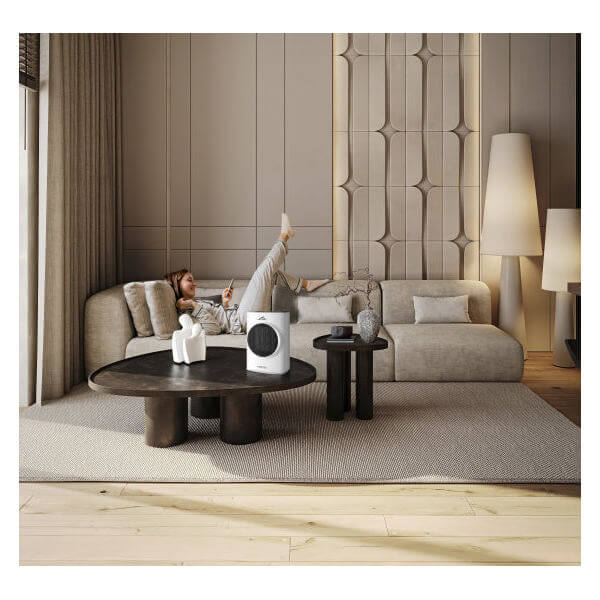 თბოვენტილატორი ETA ETA462390000, 1500W, Fan Heater, White