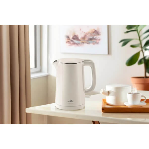 ელექტრო ჩაიდანი ETA ETA859590010 Edita, 2200W, 1.5L, Electric Kettle, Beige