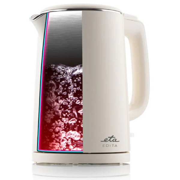 ელექტრო ჩაიდანი ETA ETA859590010 Edita, 2200W, 1.5L, Electric Kettle, Beige