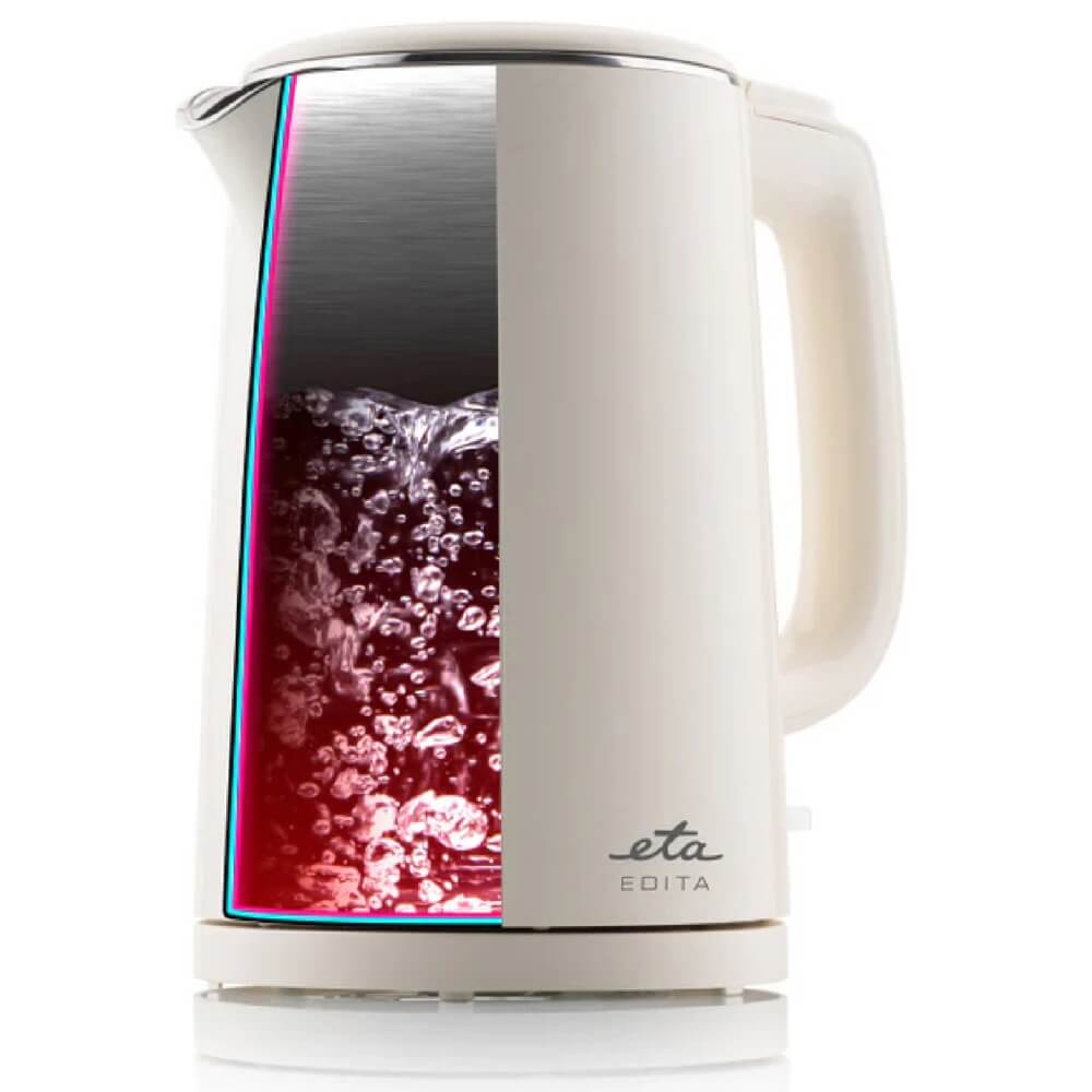 ელექტრო ჩაიდანი ETA ETA859590010 Edita, 2200W, 1.5L, Electric Kettle, Beige