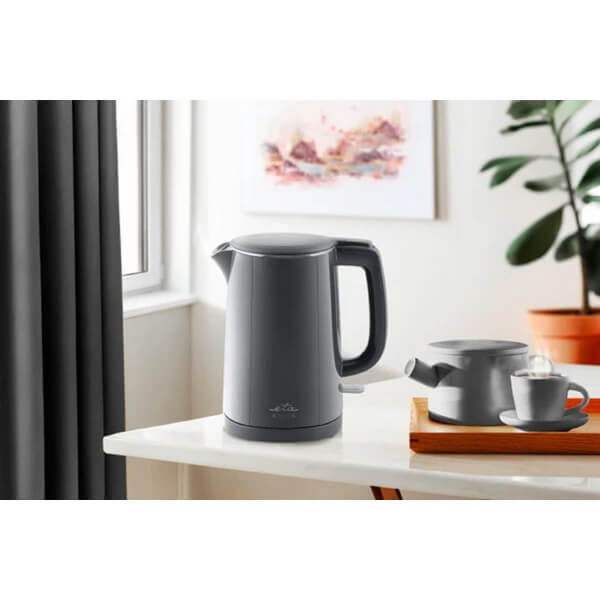 ელექტრო ჩაიდანი ETA ETA859590020 Edita, 2200W, 1.5L, Electric Kettle, Grey