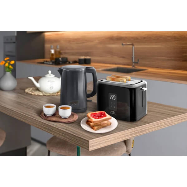 ელექტრო ჩაიდანი ETA ETA859590020 Edita, 2200W, 1.5L, Electric Kettle, Grey