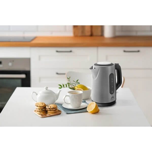 ელექტრო ჩაიდანი ETA ETA959990000 Amelie, 2200W, 1.7L, Electric Kettle, Silver