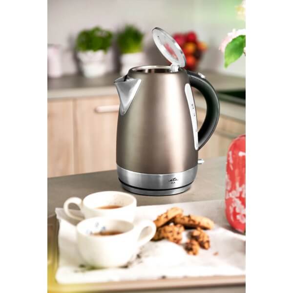 ელექტრო ჩაიდანი ETA ETA859890040 ELA, 2100W, 1.7L, Electric Kettle, Grey
