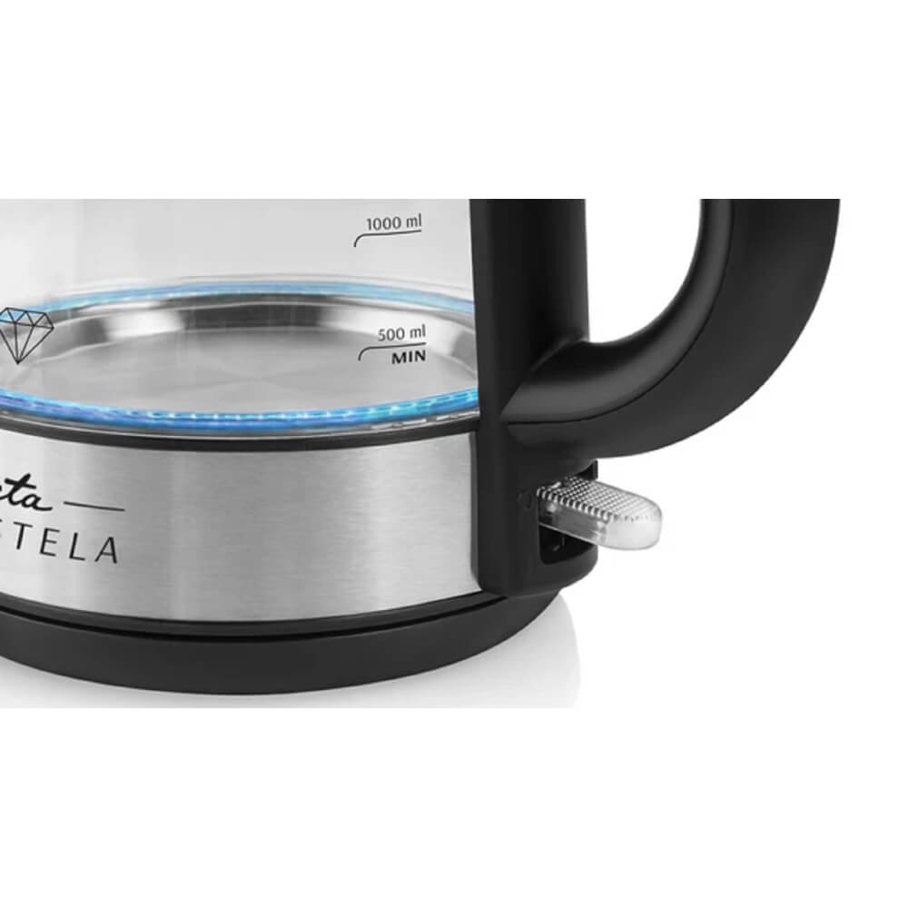 ელექტრო ჩაიდანი ETA ETA615390000 Crystela, 2200W, 1.7L, Electric Kettle, Silver