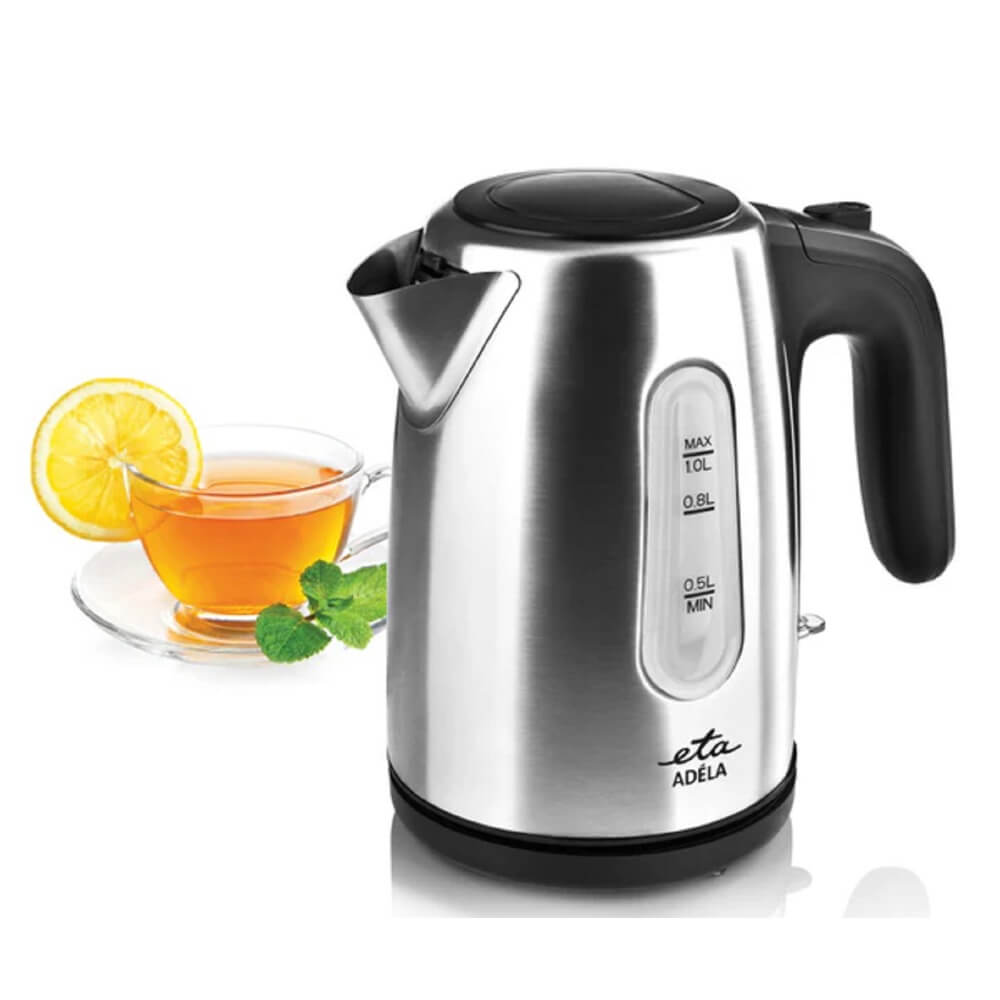ელექტრო ჩაიდანი ETA ETA160490000 Adela, 1600W, 1L, Electric Kettle, Silver