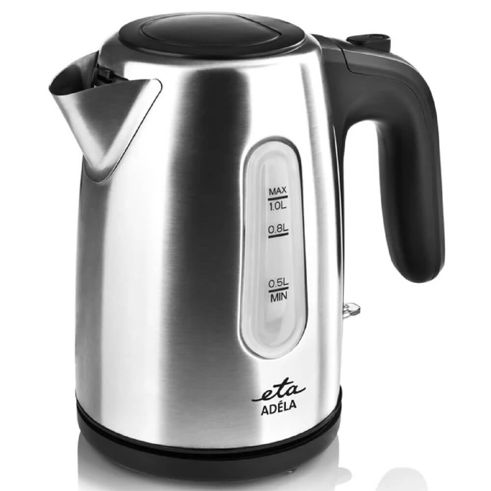 ელექტრო ჩაიდანი ETA ETA160490000 Adela, 1600W, 1L, Electric Kettle, Silver
