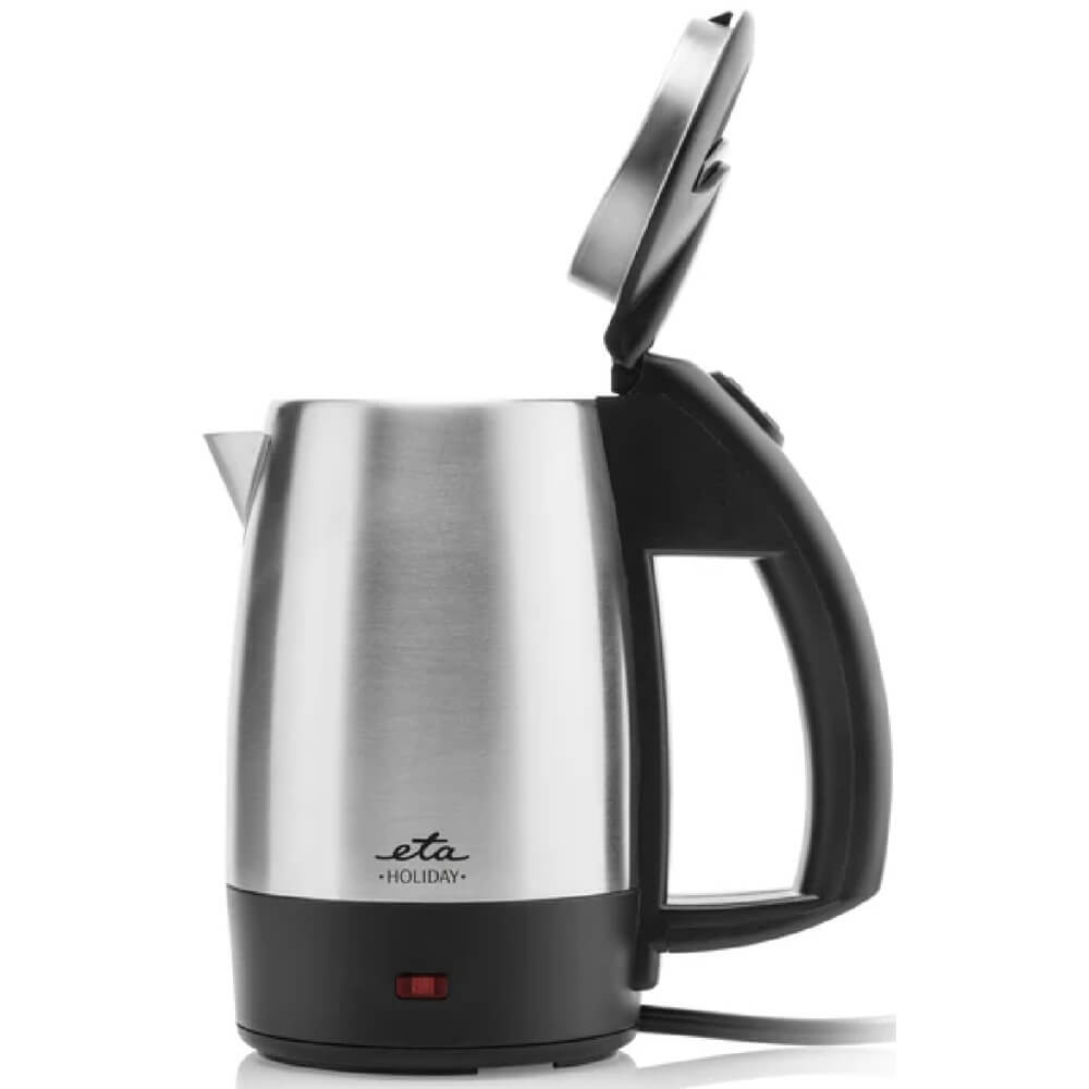 ელექტრო ჩაიდანი ETA ETA618890010 Holiday, 1000W, 0.5L, Electric Kettle, Silver
