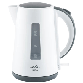ელექტრო ჩაიდანი ETA ETA160390000 DITA, 2200W, 1.7L, Electric Kettle, White