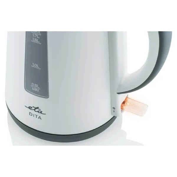 ელექტრო ჩაიდანი ETA ETA160390000 DITA, 2200W, 1.7L, Electric Kettle, White