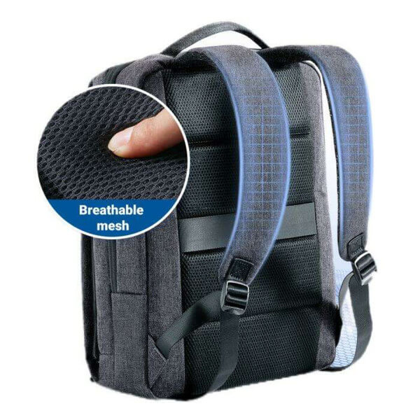 ნოუთბუქის ჩანთა UGREEN LP664 (90798), 15.6" LAPTOP Backpack, Gray