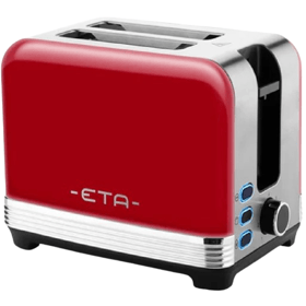 ტოსტერი ETA ETA916690030 Storio, 930W, Toaster, Red