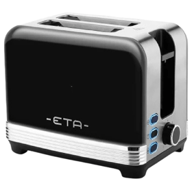 ტოსტერი ETA ETA916690020 Storio, 930W, Toaster, Black