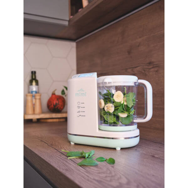 ბლენდერი+ორთქლსახარში ETA ETA430690000 MIMI, Steam Cooker+Blender, White