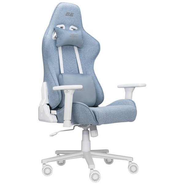 გეიმერული სავარძელი 2E 2E-GC-BUS-WEBL BUSHIDO II WE, Gaming Chair, Light Blue