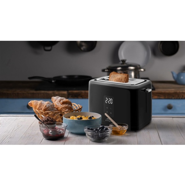 ტოსტერი ETA ETA816690000 Eron, 930W, Toaster, Black