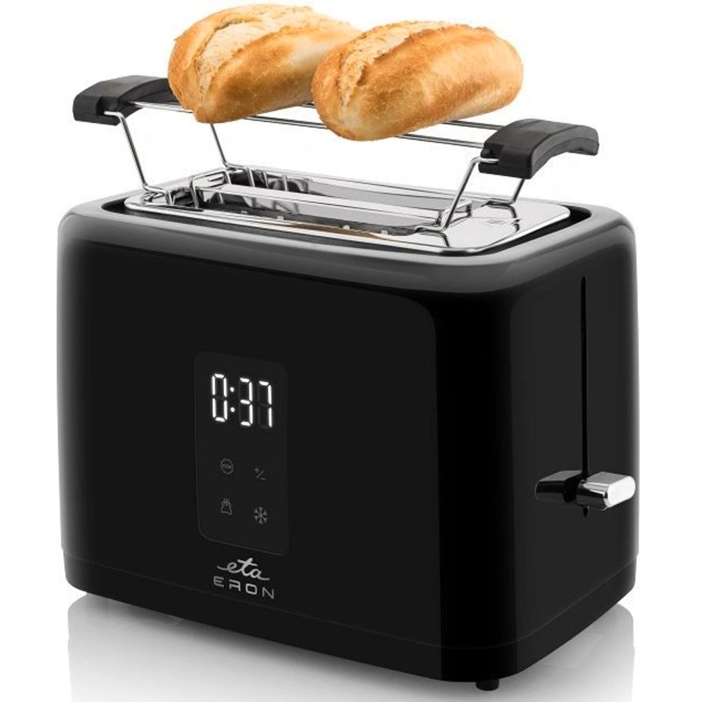 ტოსტერი ETA ETA816690000 Eron, 930W, Toaster, Black
