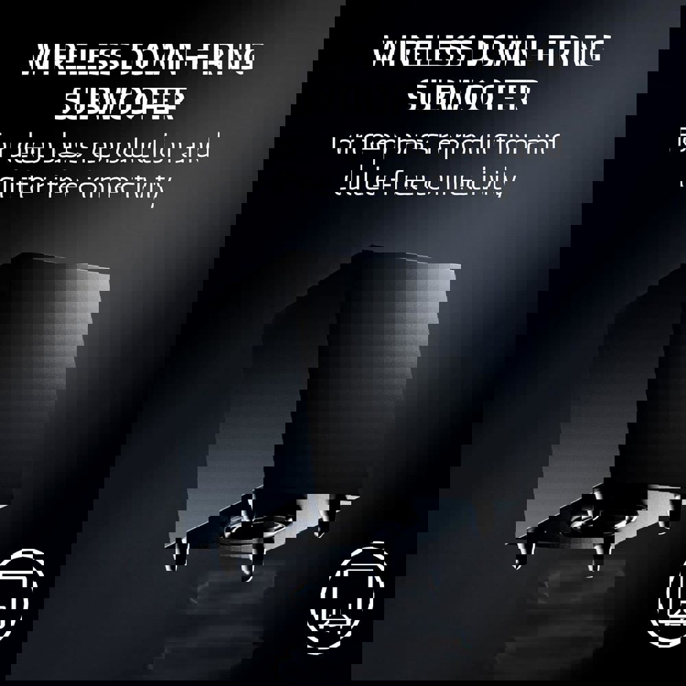 დინამიკი Razer RZ05-04740100-R3G1 Nommo V2 Pro 2.1, 200W, Bluetooth, USB-A, Speaker, Black