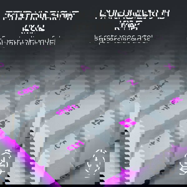 კლავიატურა Razer RZ03-04981700-R3M1 Huntsman V3 Pro TKL, Wired, USB, Mechanical Gaming Keyboard, White