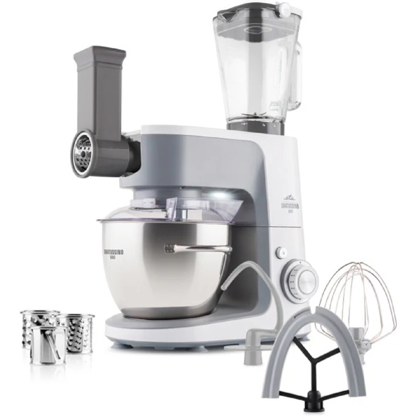 სამზარეულოს კომბაინი ETA ETA302390010 GRATUSSINO III BRAVO, 1200W, 4.5L, Food Processor, White