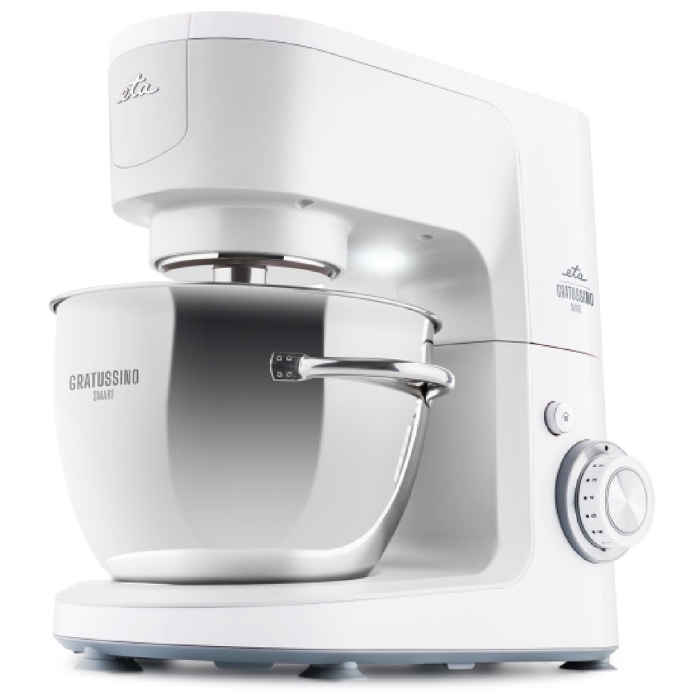 სამზარეულოს კომბაინი ETA ETA302390000 GRATUSSINO III SMART, 1200W, 4.5L, Food Processor, White