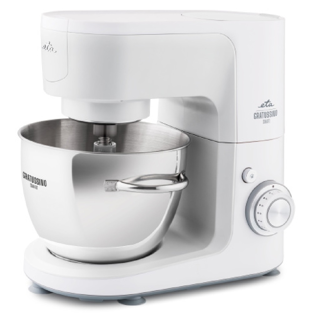 სამზარეულოს კომბაინი ETA ETA302390000 GRATUSSINO III SMART, 1200W, 4.5L, Food Processor, White