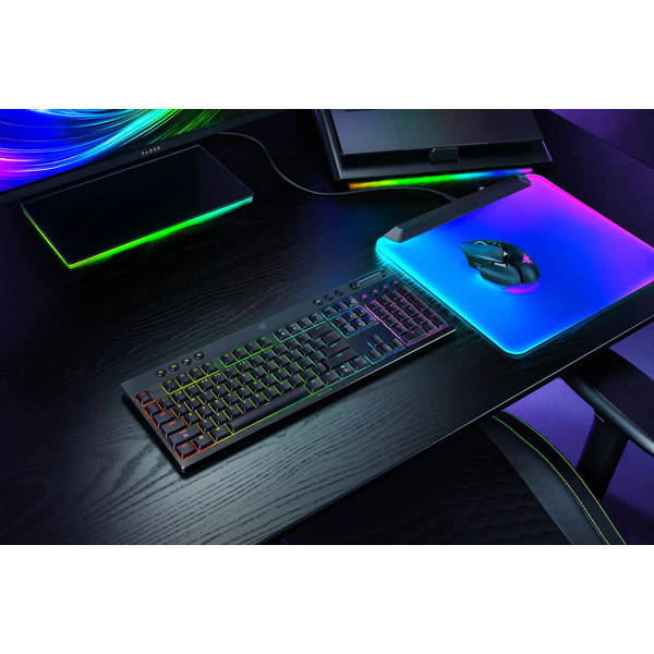 კლავიატურა Razer RZ03-05270100-R3M1 BlackWidow V4 Low-profile HyperSpeed, Wireless, USB, Bluetooth, Mechanical Gaming Keyboard, Black