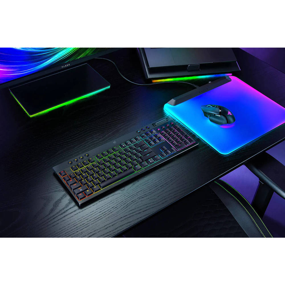 კლავიატურა Razer RZ03-05270100-R3M1 BlackWidow V4 Low-profile HyperSpeed, Wireless, USB, Bluetooth, Mechanical Gaming Keyboard, Black