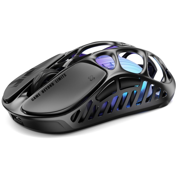 მაუსი GravaStar GSXPRO_BLK Mercury XPro, Wireless, USB, Bluetooth, Gaming Mouse, Black