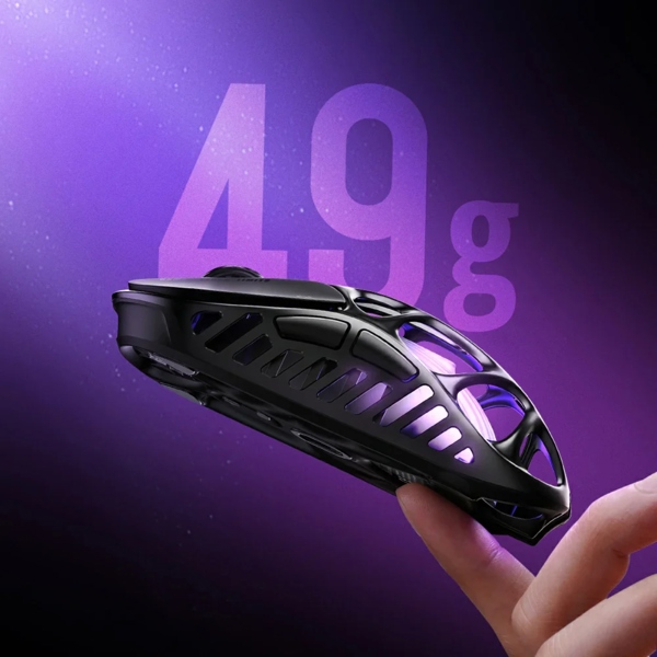 Gaming Mouse GravaStar GSXPRO_BLK Mercury XPro, Wireless, USB, Bluetooth, Black