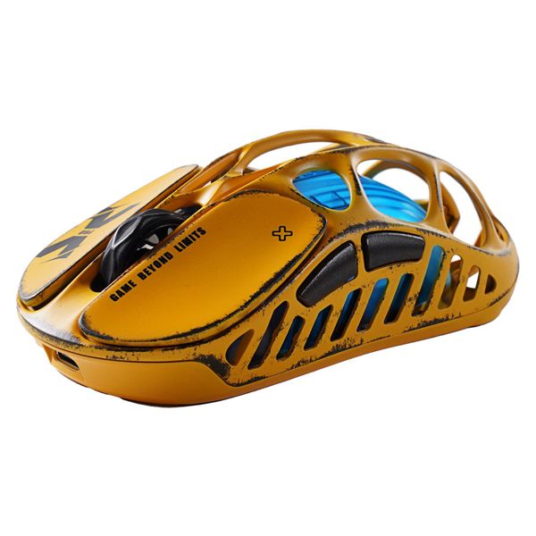 მაუსი GravaStar GS_X_YLW Mercury X, Wireless, USB, Bluetooth, Gaming Mouse, Yellow