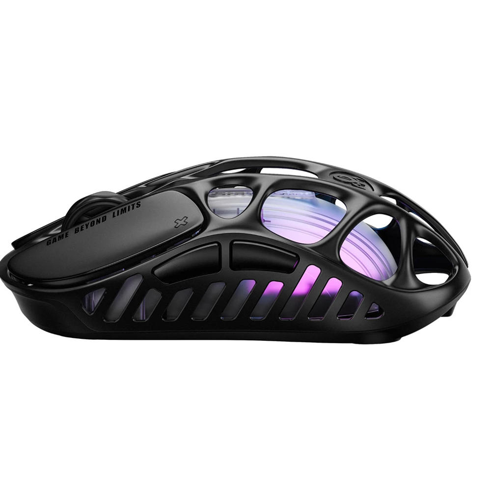 მაუსი GravaStar GSX_BLK Mercury X, Wireless, USB, Bluetooth, Gaming Mouse, Black