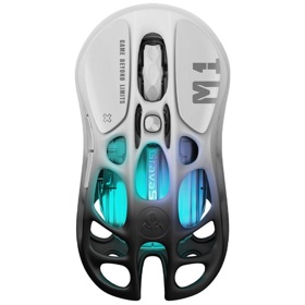 მაუსი GravaStar GRAVASTAR_M1_PRO_GBLK Mercury M1 Pro, Wireless, USB, Bluetooth, Gaming Mouse, White/Black