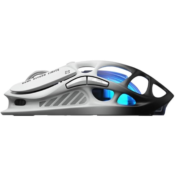 Gaming Mouse GravaStar GRAVASTAR_M1_PRO_GBLK Mercury M1 Pro, Wireless, USB, Bluetooth, White/Black
