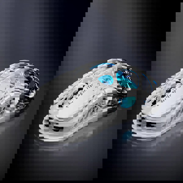 Gaming Mouse GravaStar GRAVASTAR_M1_PRO_GBLK Mercury M1 Pro, Wireless, USB, Bluetooth, White/Black