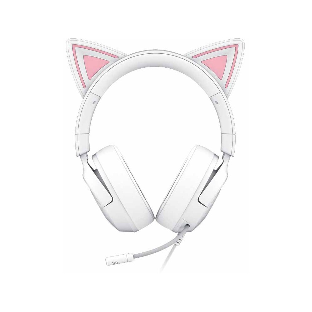 ყურსასმენი Razer RZ04-05350300-R3M1 Kraken Kitty V3 X, Gaming Headset, Wired, 3.5mm jack, White